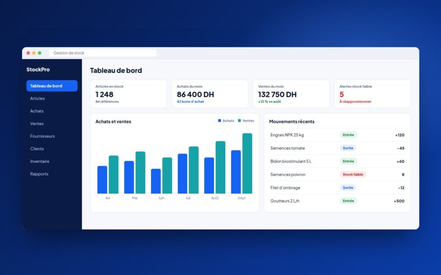 Système de Gestion de Stock